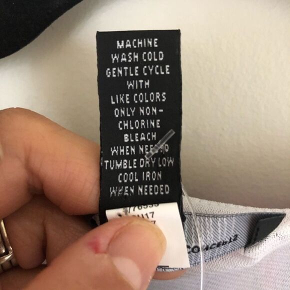 I.N.C. Sleeveless Pink Paisley Print Shift Dress Size Small Petite - Picture 10 of 10